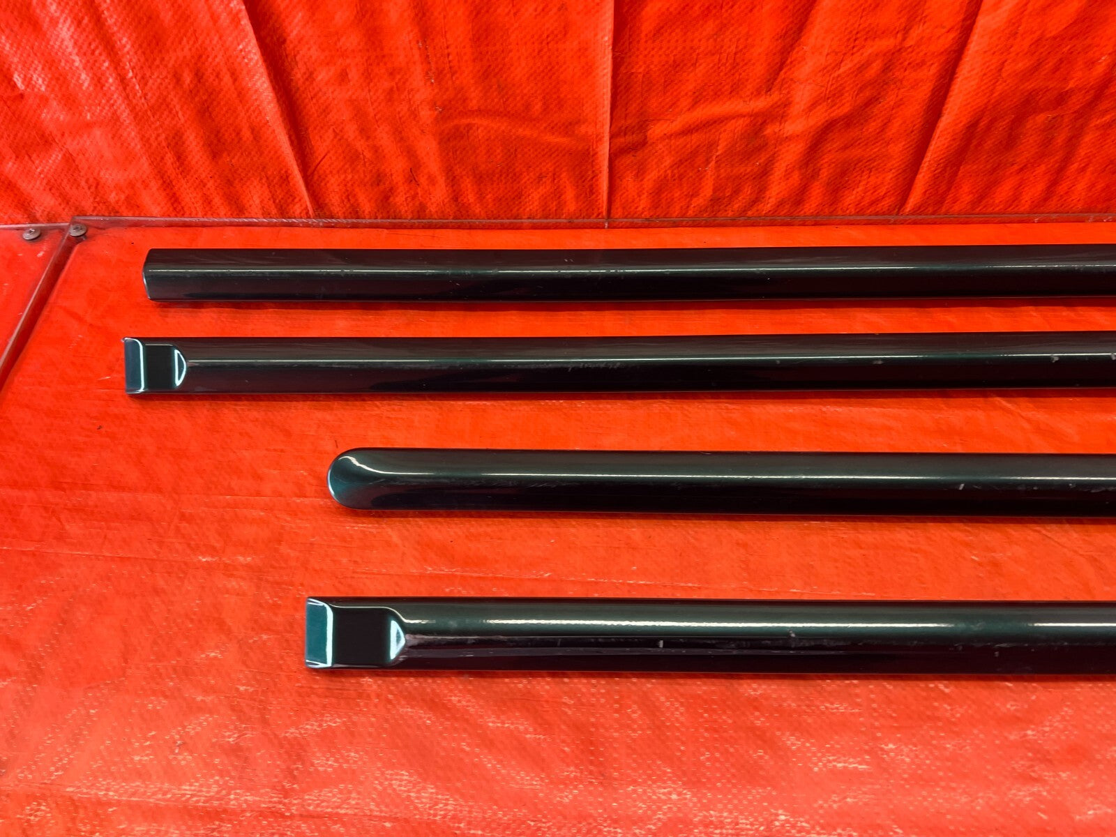 96 00 HONDA CIVIC SEDAN BODY DOOR MOLDING TRIM SET LEFT & RIGHT COMPLETE OEM 1457