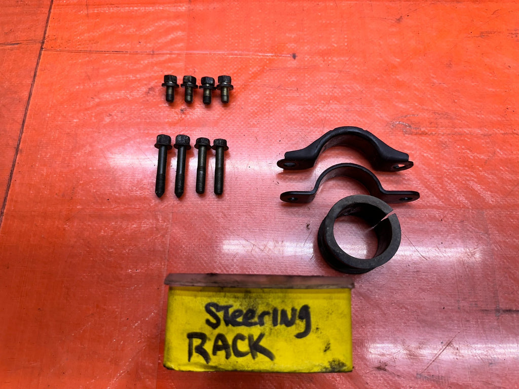 97 01 HONDA PRELUDE 2.2L POWER STEERING RACK PINION BRACKET BOLTS OEM #3360