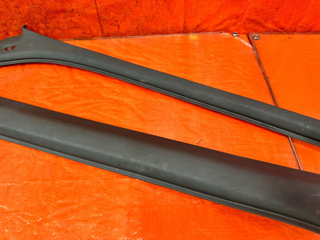 90 91 HONDA CIVIC HATCHBACK   LEFT & RIGHT A PILLARS   OEM 3252