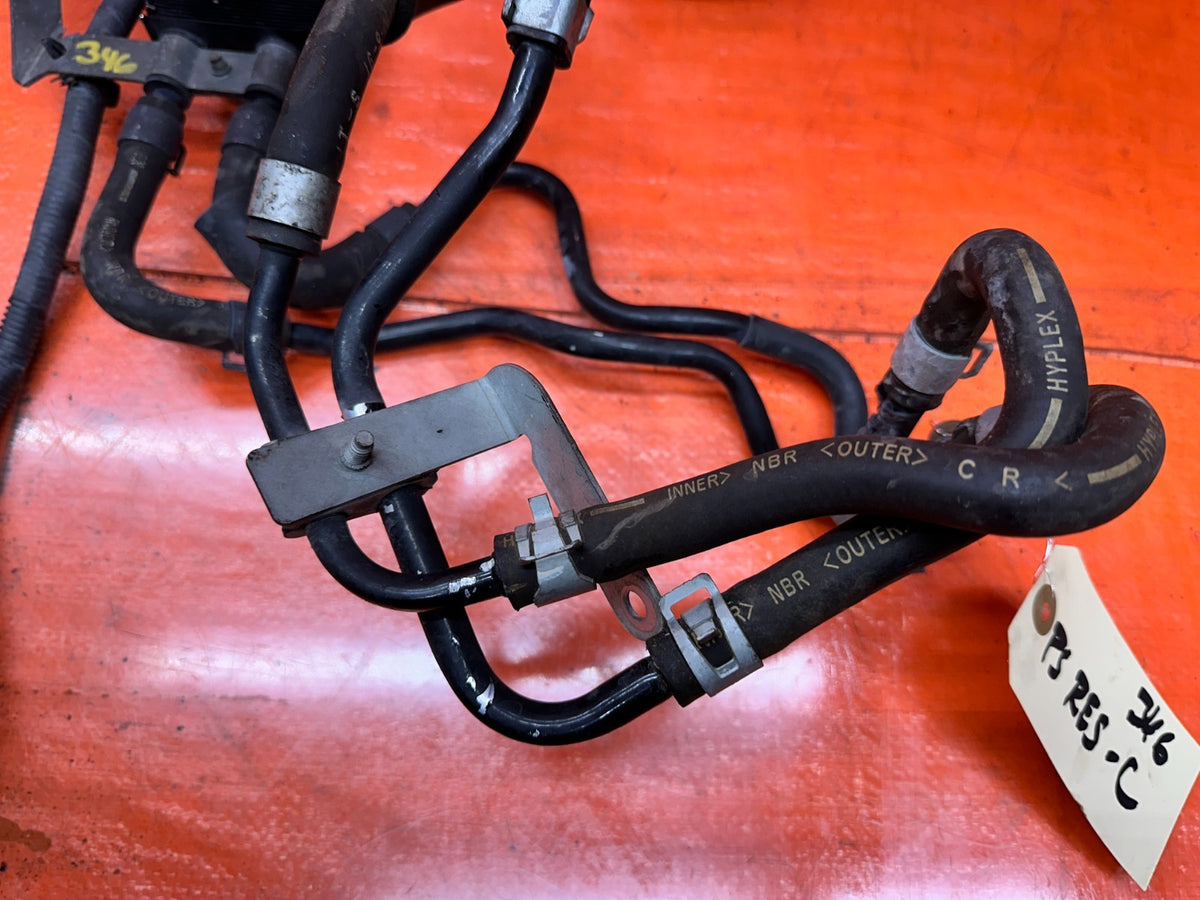 03-08 NISSAN 350Z POWER STEERING LINES TO RACK COMPLETE & COOLER TOO OEM #3466