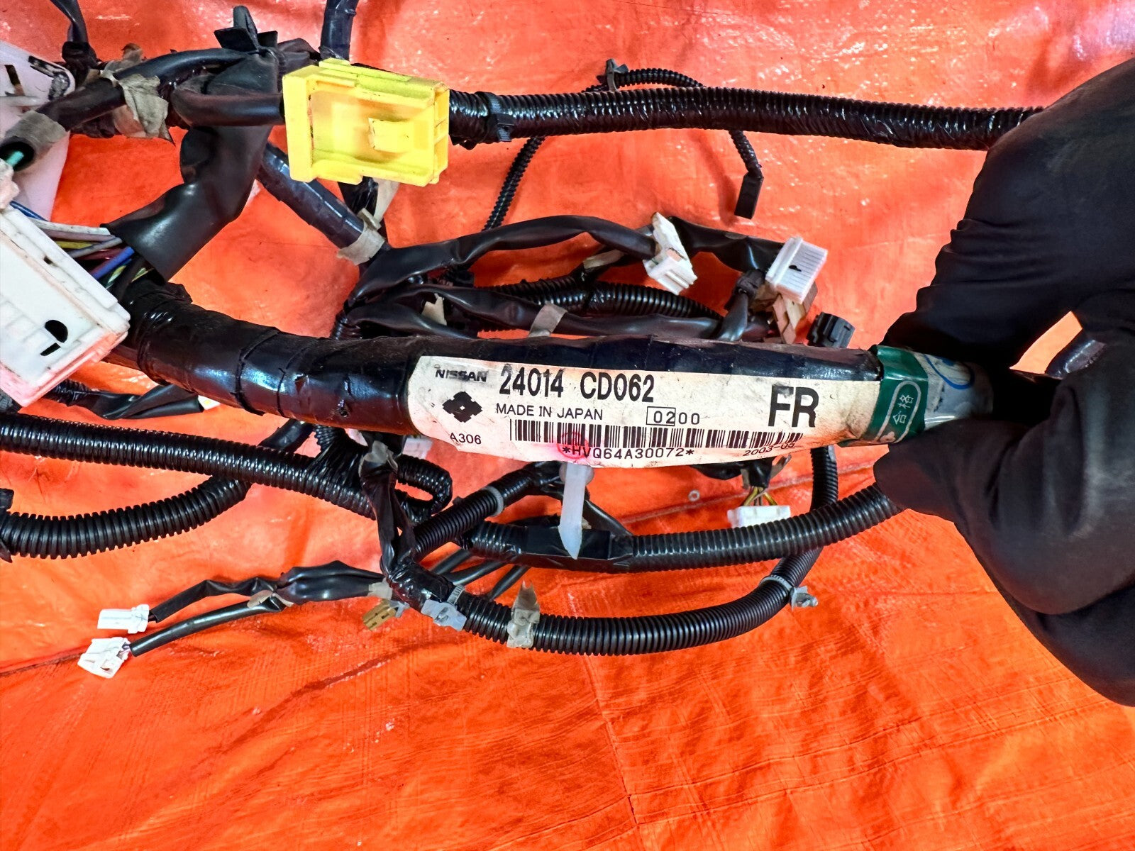 2004 04 NISSAN 350Z CONVERTIBLE   INTERIOR BODY WIRE HARNESS LOOM   24014 CD06210