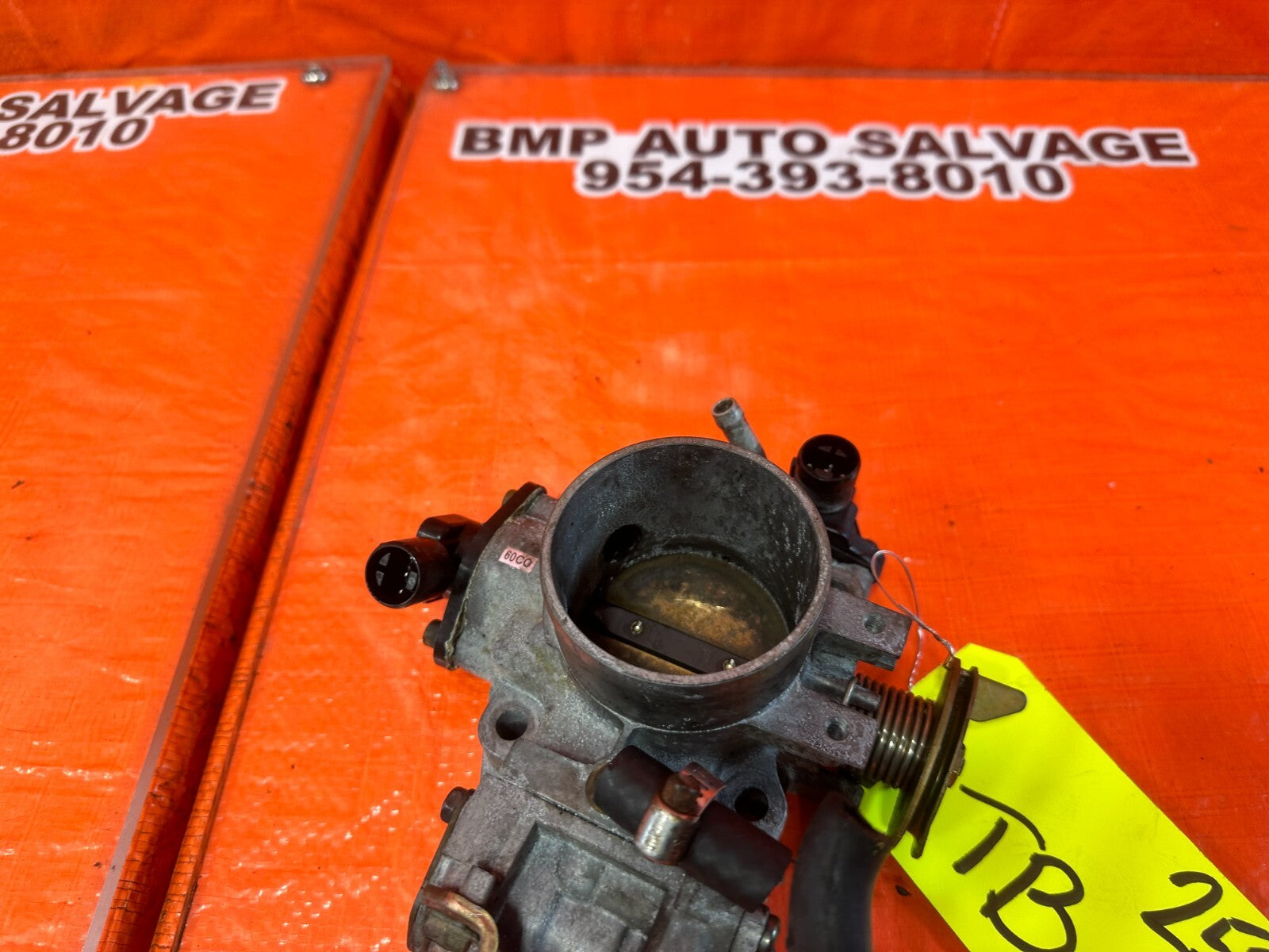 97 98 HONDA PRELUDE H22 H22A H22A4   AUTOMATIC THROTTLE BODY   COMPLETE OEM #2527