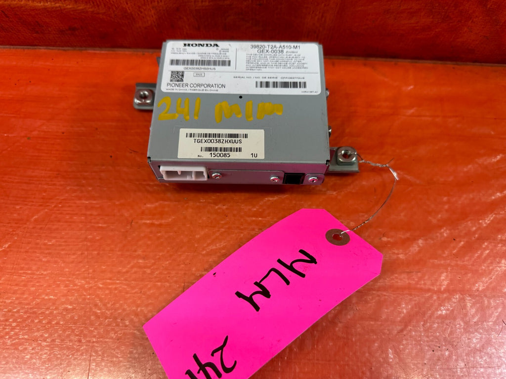 14 15 HONDA ACCORD SEDAN EX L   SATELLITE TUNER RADIO MODULE   OEM FACTORY #2412