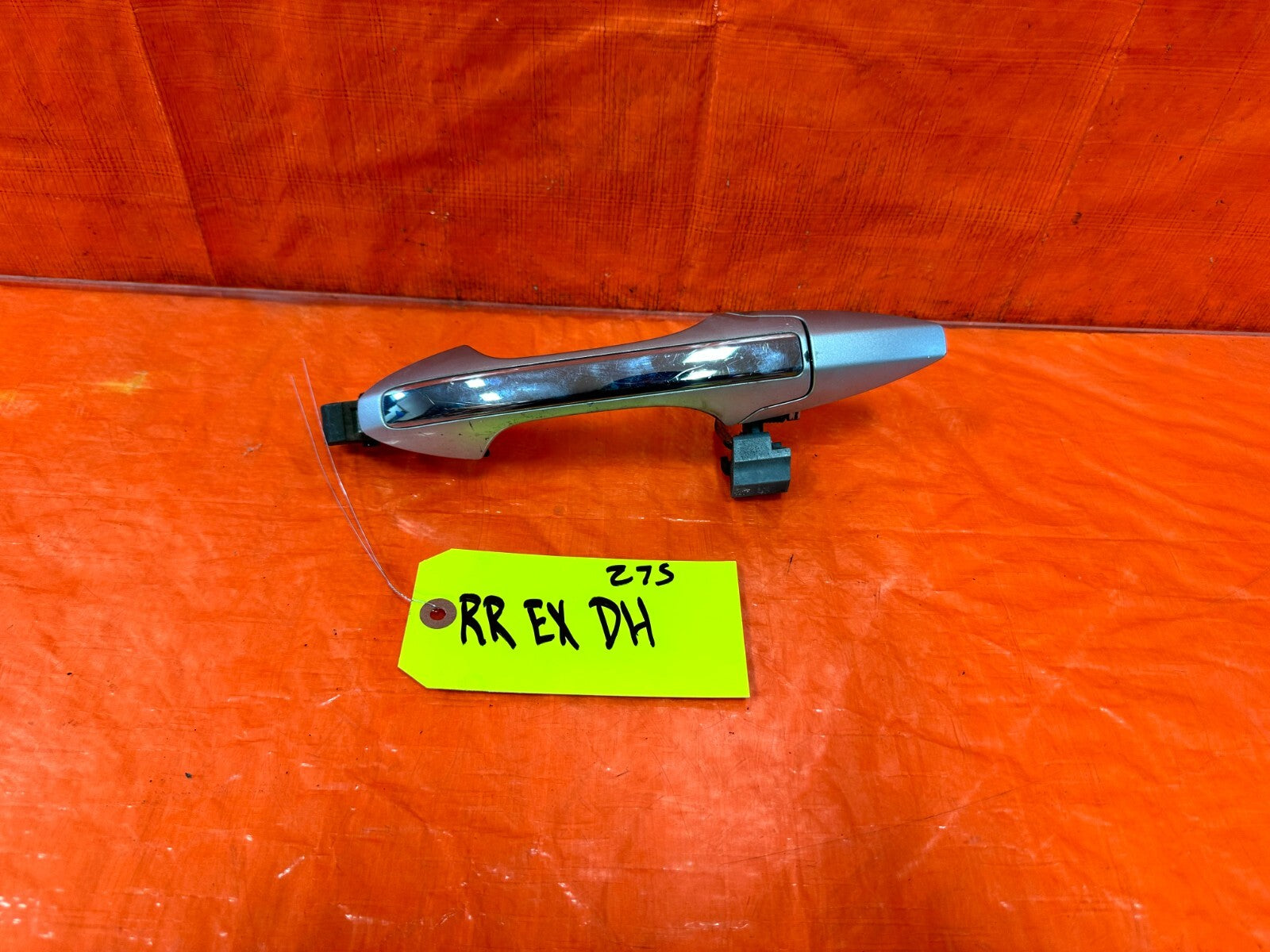 04 08 ACURA TSX   PASSENGER RIGHT REAR   EXTERIOR DOOR HANDLE SILVER OEM #2750