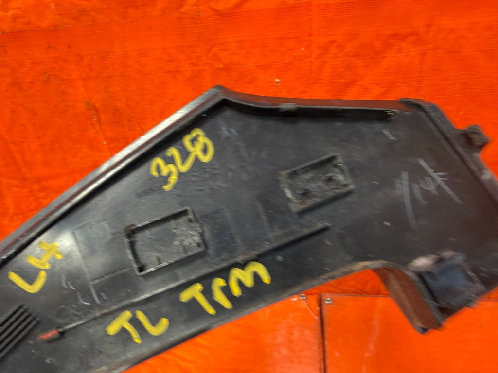 08 15 INFINITI G37 COUPE   INSIDE TRUNK TAIL LIGHT TRIM PLASTIC LEFT OEM #3286