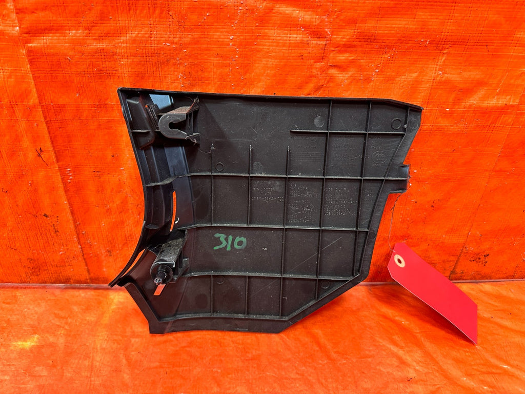 09 15 INFINITI G37 CONVERTIBLE   KICK PANEL   PASSENGER RIGHT SIDE   BLACK 3102