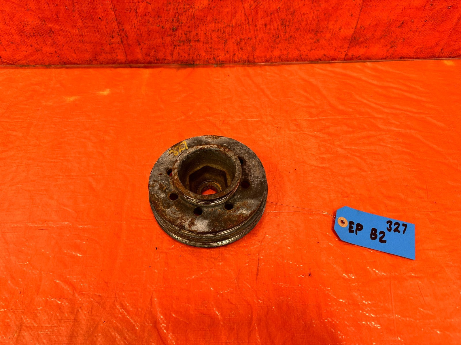 92 95 HONDA CIVIC   CRANKSHAFT CRANK SHAFT HARMONIC BALANCER PULLEY   OEM 3270
