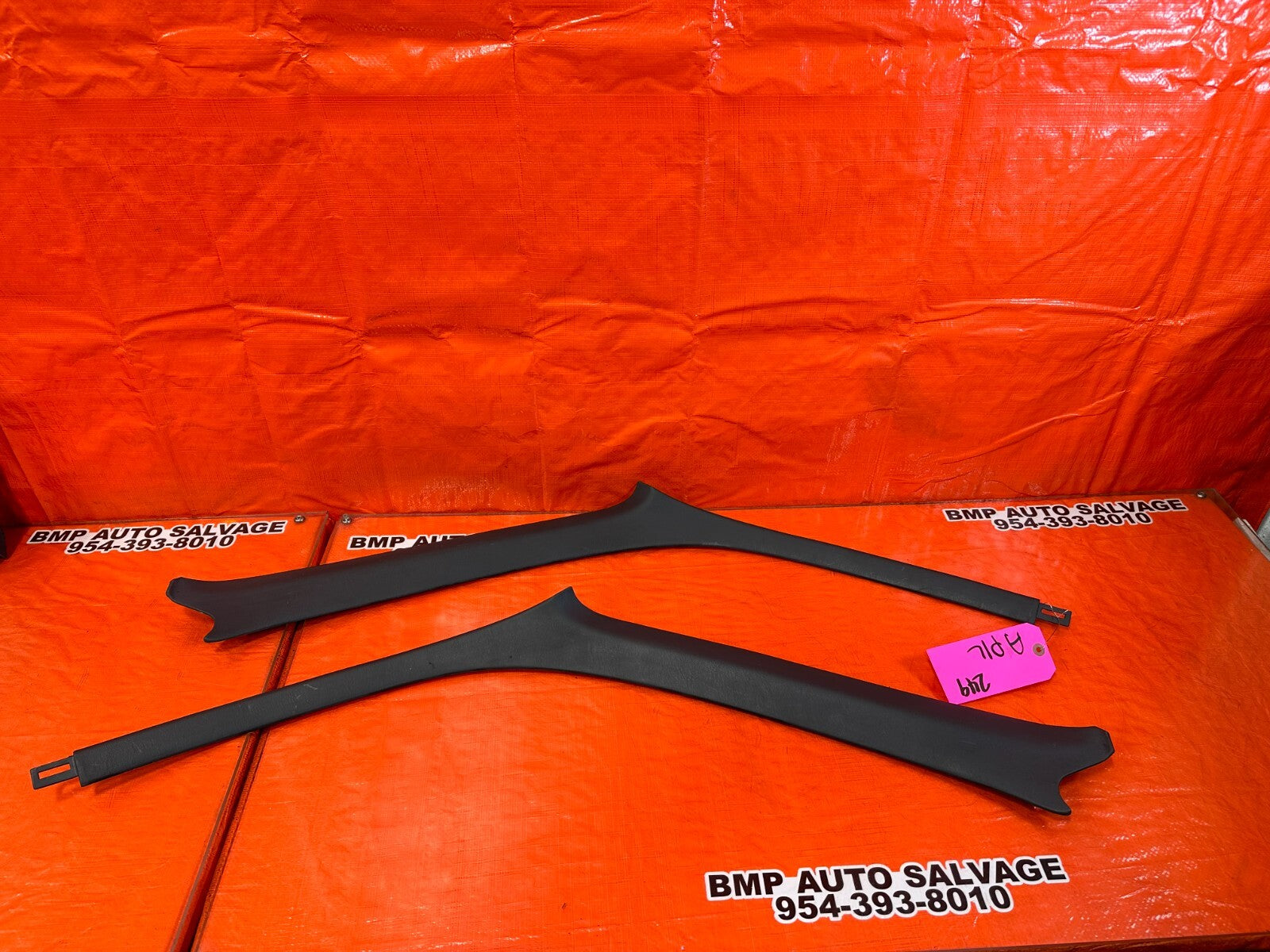 1996 96 TOYOTA TACOMA   2RZ FE 2.4L   LEFT & RIGHT A PILLARS   OEM #2490