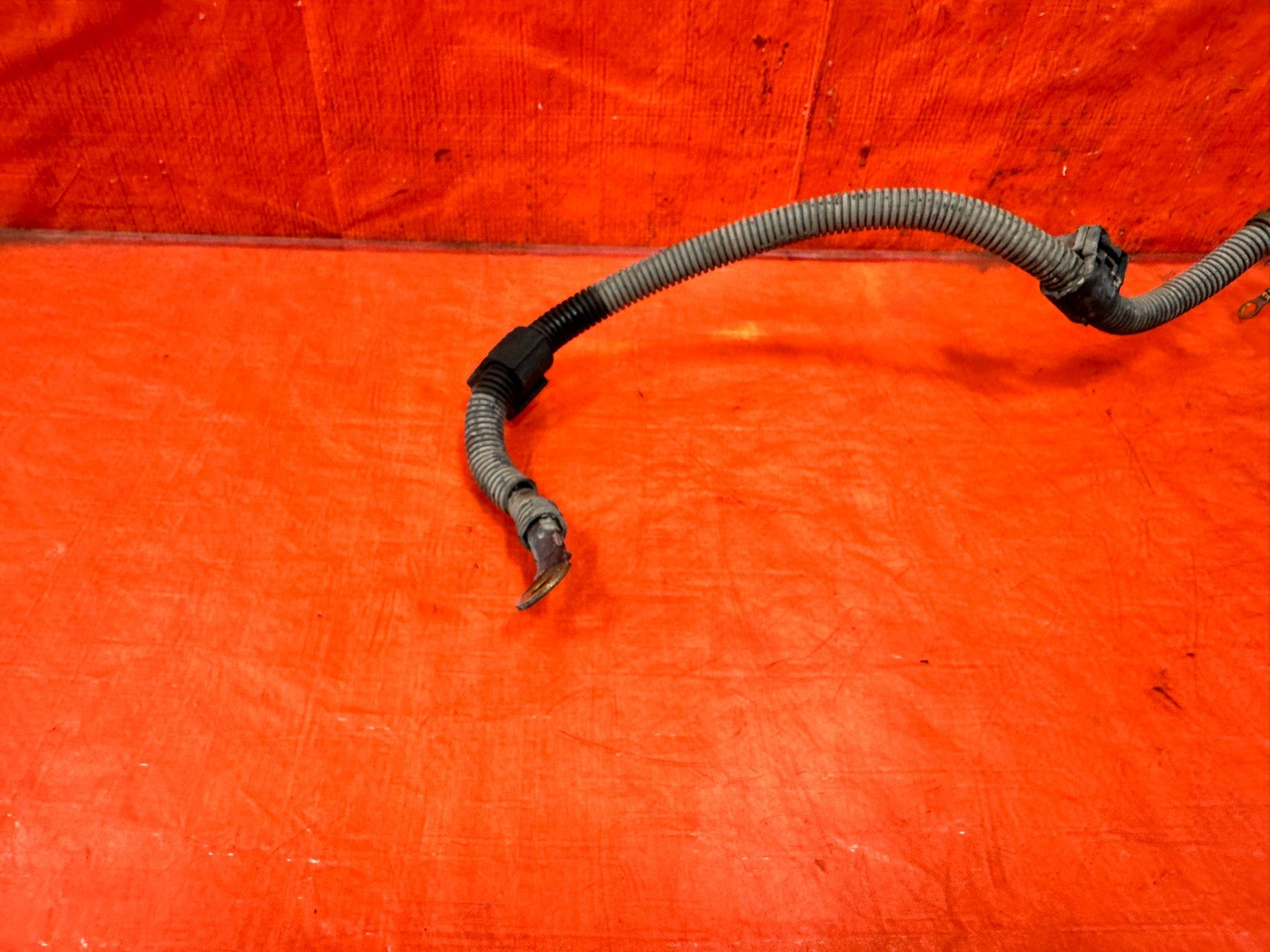 97 01 HONDA CR V CRV AUTOMATIC POSITIVE TERMINAL CHARGE STARTER HARNESS OEM #3014