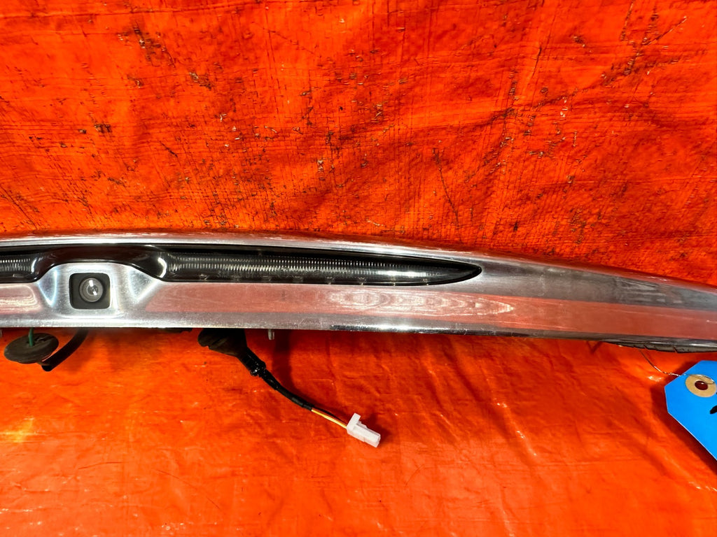 09 15 INFINITI G37 Q60 CONVERTIBLE REAR TRUNK LID LINER TRIM PANEL W/ CAMERA 3292