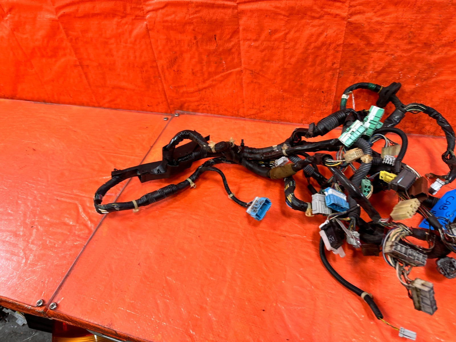 1998 98 HONDA CIVIC DX HATCHBACK INTERIOR FIREWALL CABIN WIRING WIRE HARNESS 31911