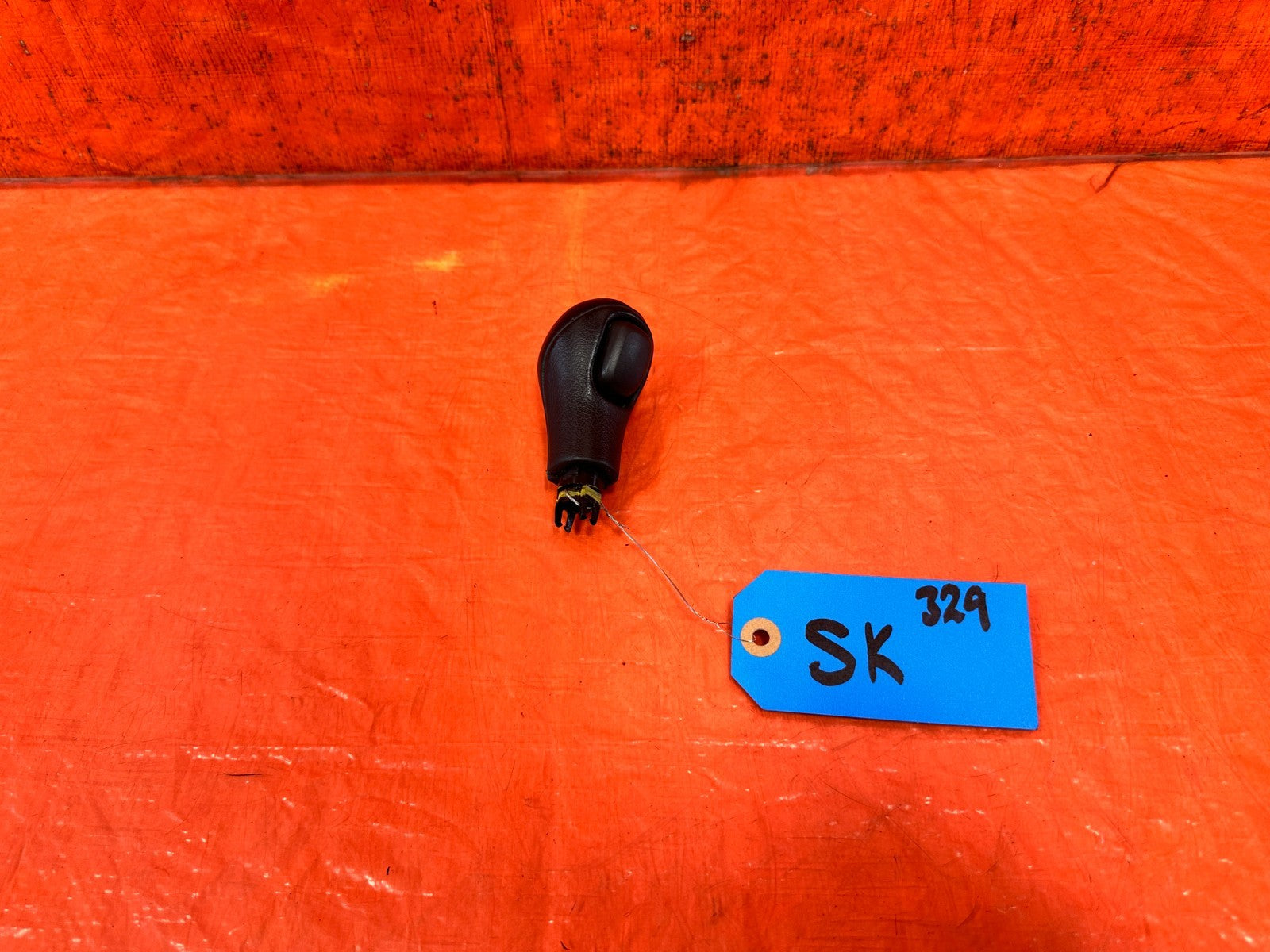 08 15 INFINITI G37 Q60 OEM AUTOMATIC TRANSMISSION GEAR SHIFT KNOB LEATHER #3290