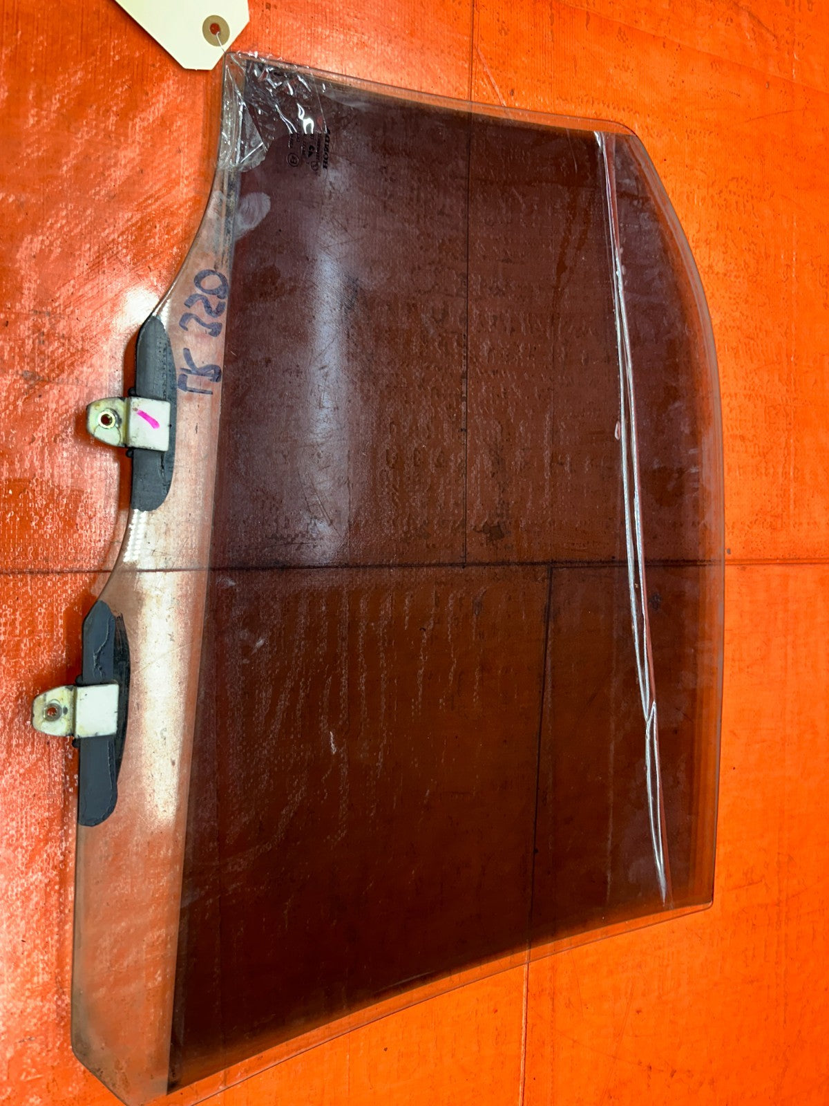 96-00 HONDA CIVIC 4D SEDAN LEFT DRIVER REAR DOOR WINDOW GLASS PANEL OEM #3507