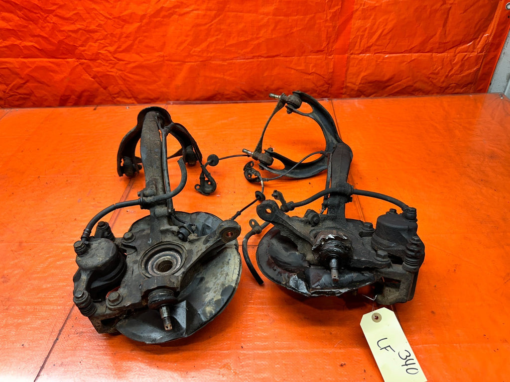 94-01 ACURA INTEGRA FRONT BIG BRAKE SPINDLES KNUCKLES HUB CONVERSION PAIR #34017