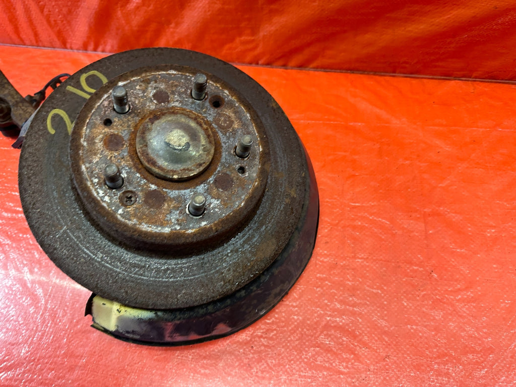 97 01 HONDA PRELUDE   DRIVER LEFT REAR   SPINDLE KNUCKLE HUB   OEM FACTORY #2105