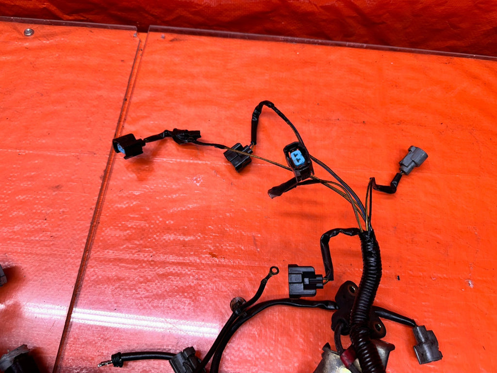 97 01 HONDA PRELUDE 2.2L H22A MT MANUAL ENGINE MOTOR WIRE WIRING HARNESS #3356