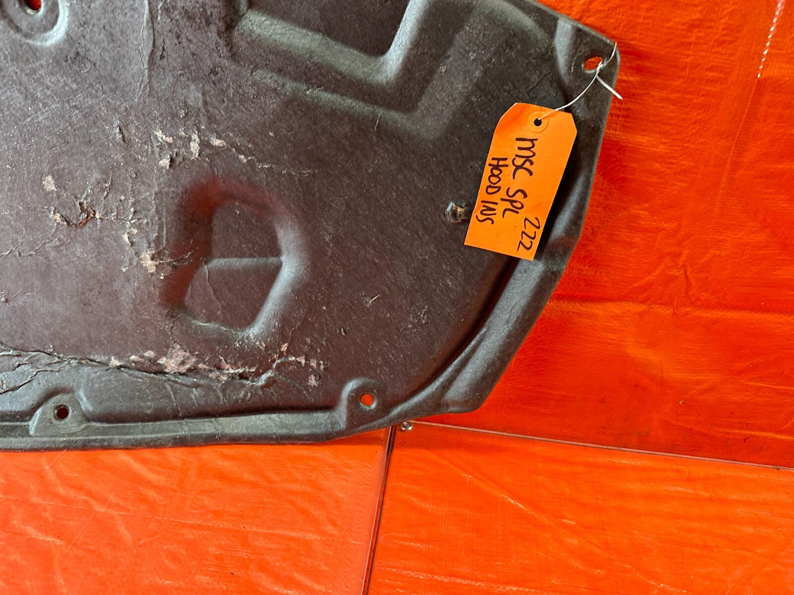 14 20 INFINITI Q50   HOOD BONNET INSULATION INSULATOR PAD   OEM FACTORY #2222
