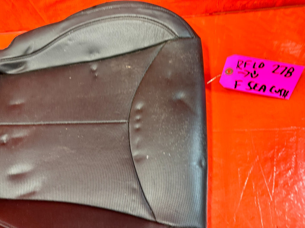 11 15 INFINITI G37 CONVERTIBLE   PASSENGER RIGHT FRONT LOWER SEAT COVER SKIN OEM3