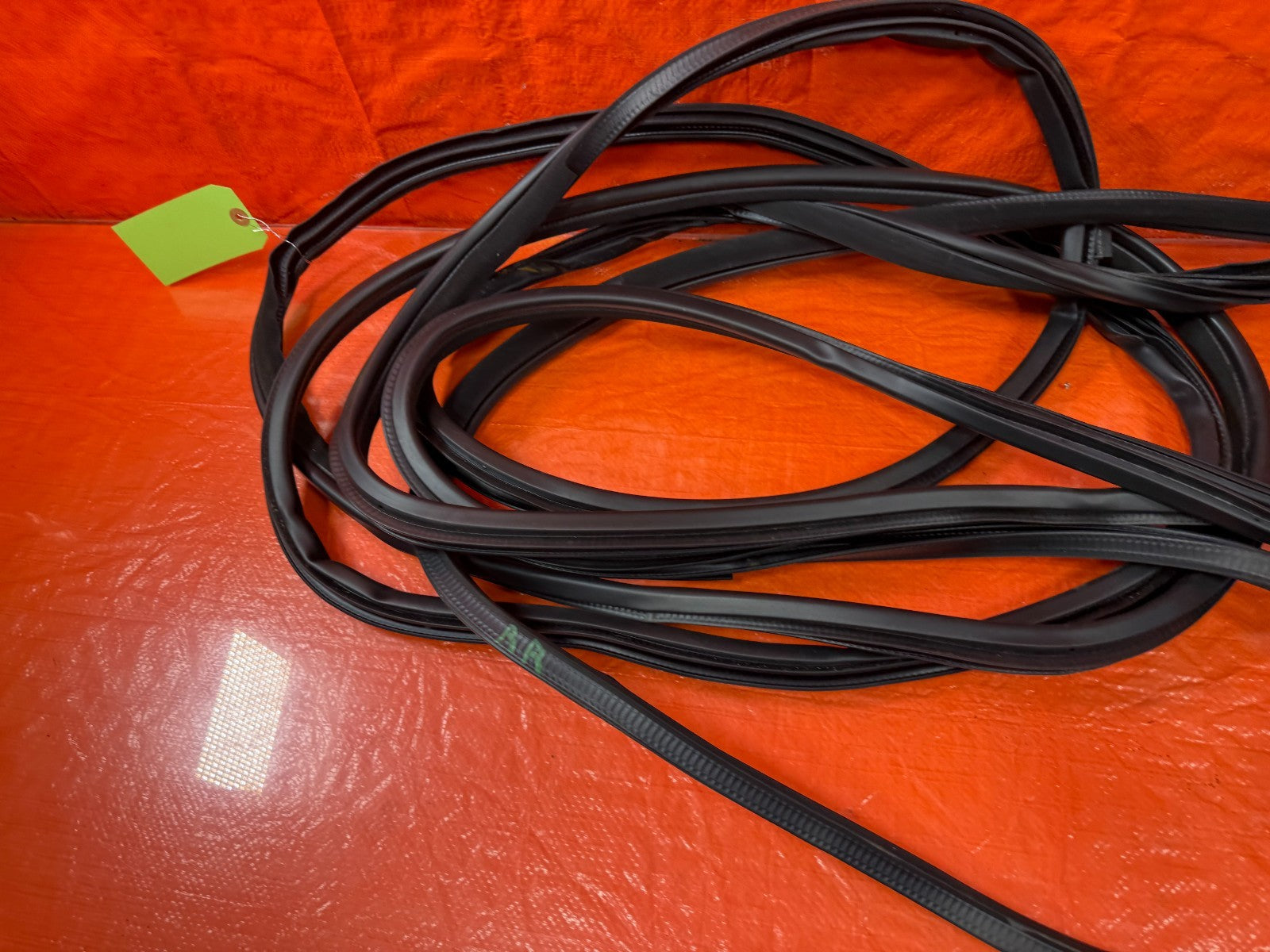 14 20 INFINITI Q50   LEFT RIGHT FRONT REAR DOOR WEATHER STRIP OPEN TRIM OEM #18Q4