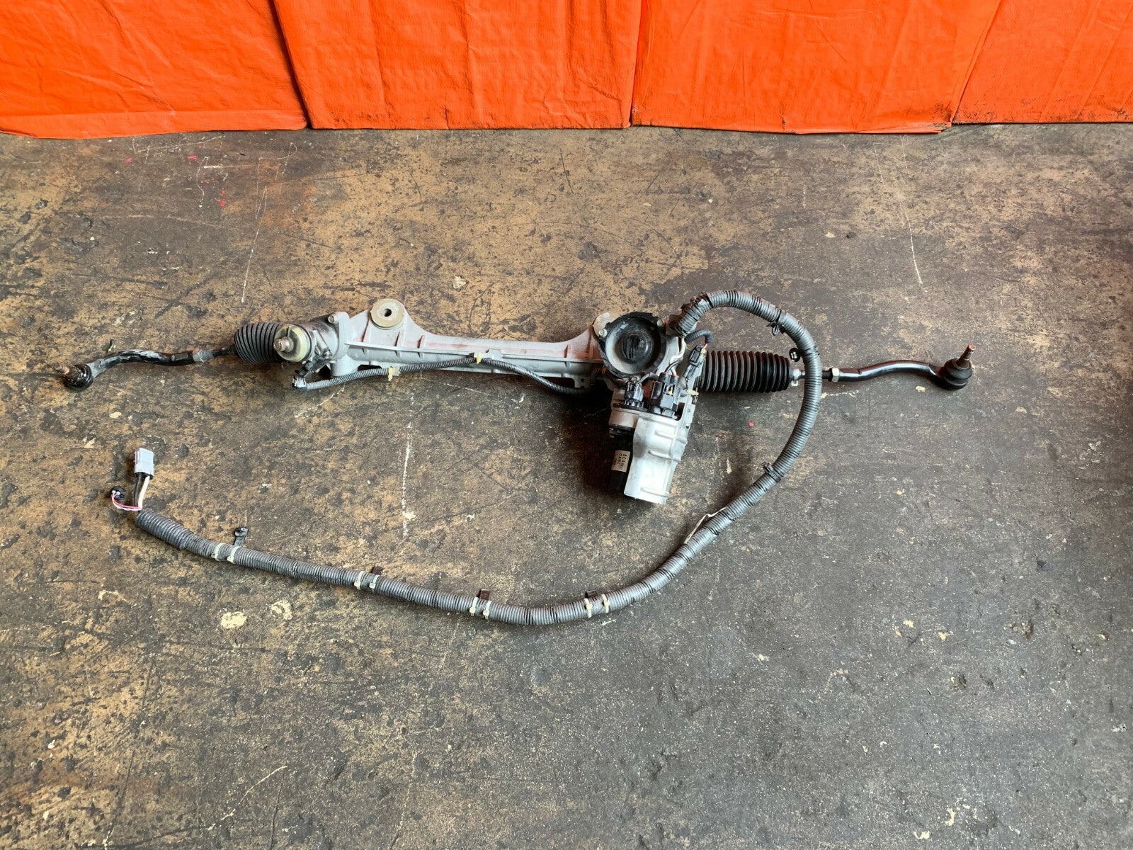 OEM 2016   2017 INFINITI Q50 3.0T NON SPORT MODEL   POWER STEERING RACK EPS 0