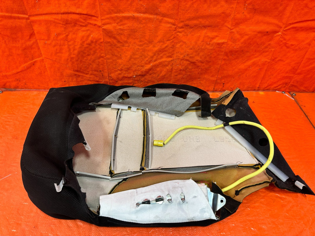 06 11 HONDA CIVIC SI DRIVER LEFT FRONT UPPER SEAT SKIN CLOTH FABRIC COVER OEM 077