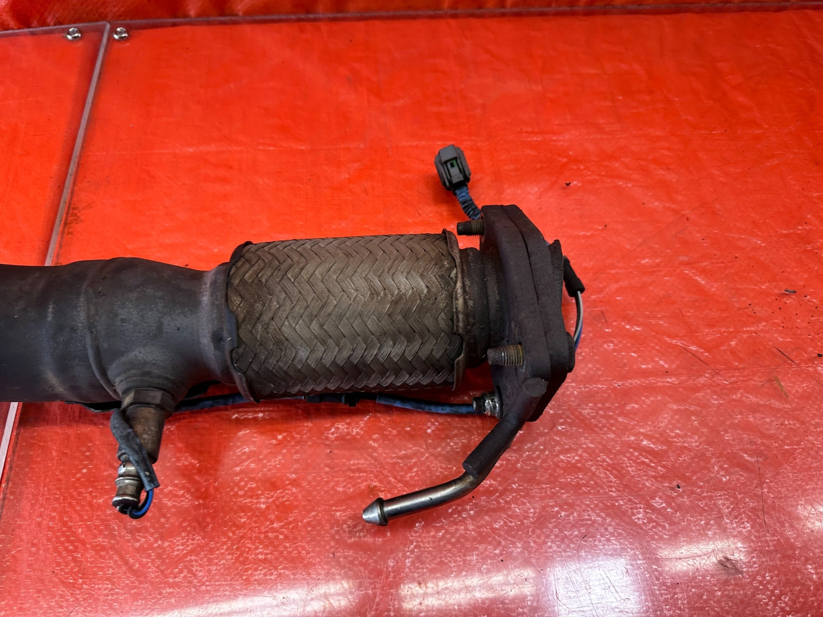 06 08 ACURA TSX K24A2 AUTOMATIC ONLY   EXHAUST MANIFOLD HEADER DOWN PIPE OEM 1966