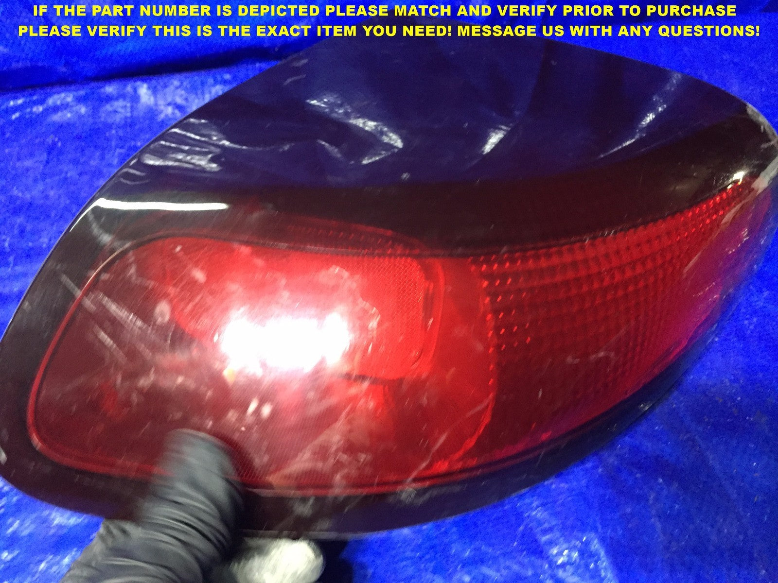 OEM 1991 1992 1993 1994 1995 1996 DODGE STEALTH PASSENGER RIGHT TAIL LIGHT 1