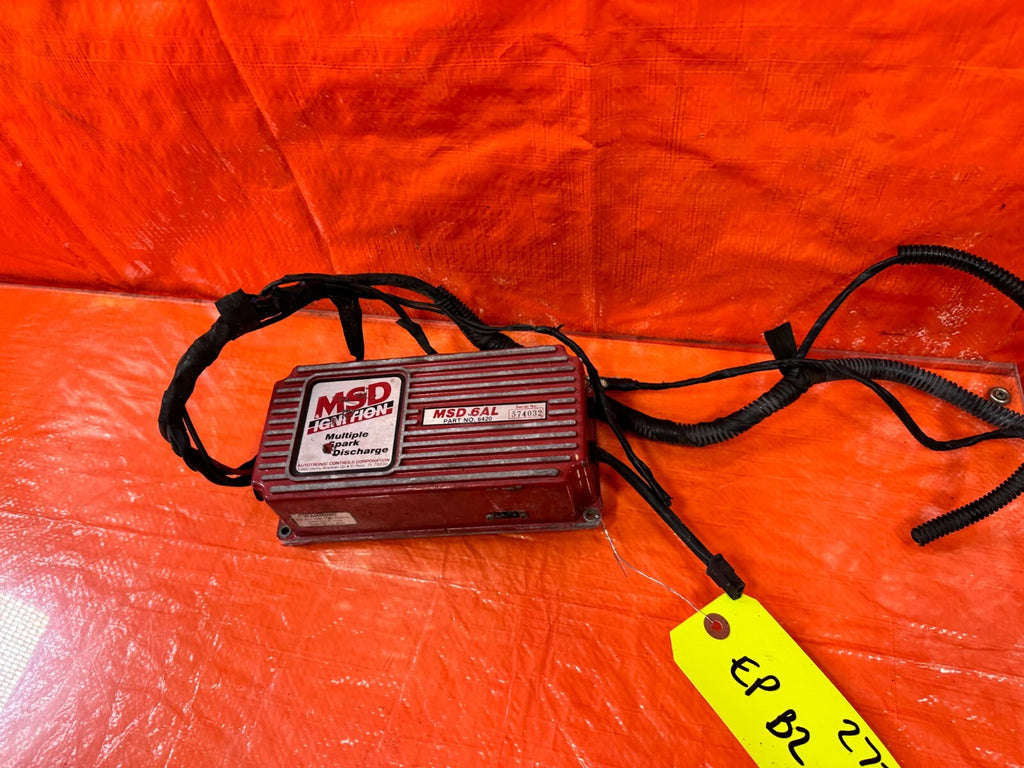 88 91 HONDA CRX   MSD 6AL IGNITION CONTROL   PART 64620   #2774