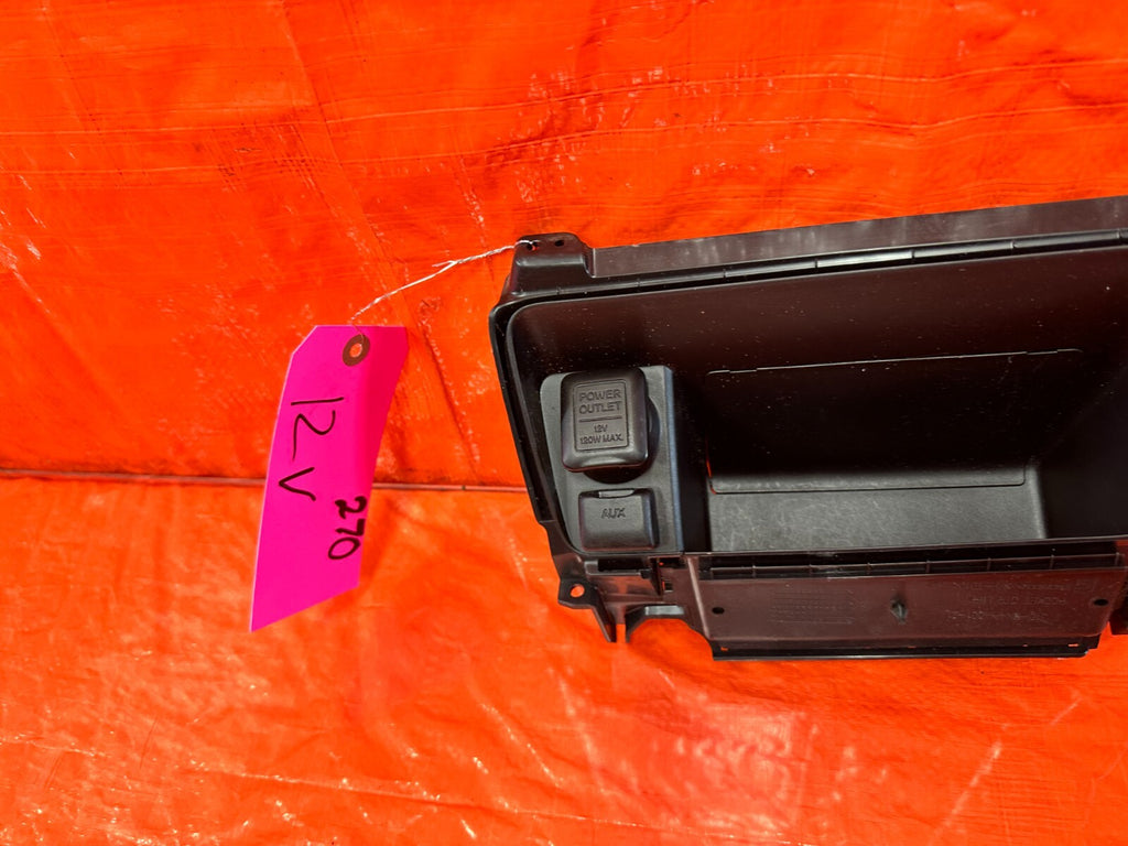 07 11 HONDA CIVIC SI SEDAN   12V CONSOLE CENTER POCKET   OEM #2704