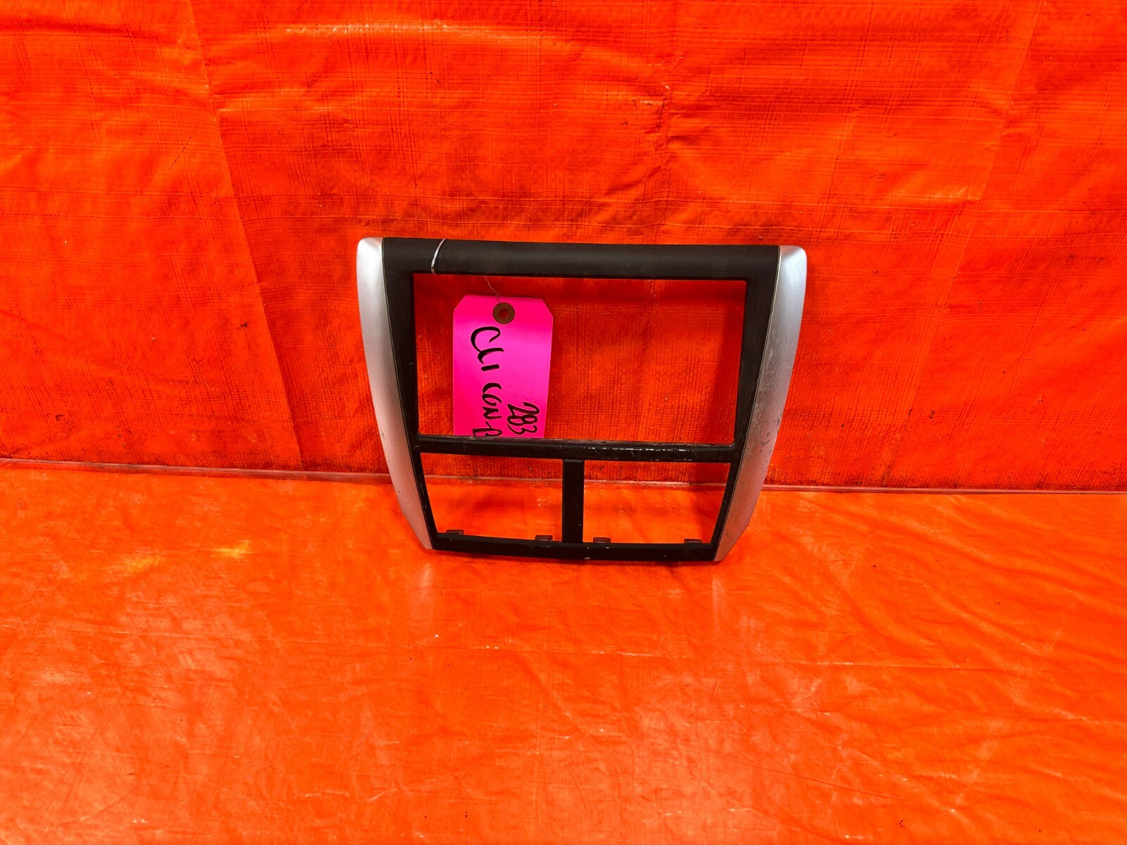 12 14 SUBARU IMPREZA WRX STI   CLIMATE CONTROL BEZEL   OEM FACTORY #2830