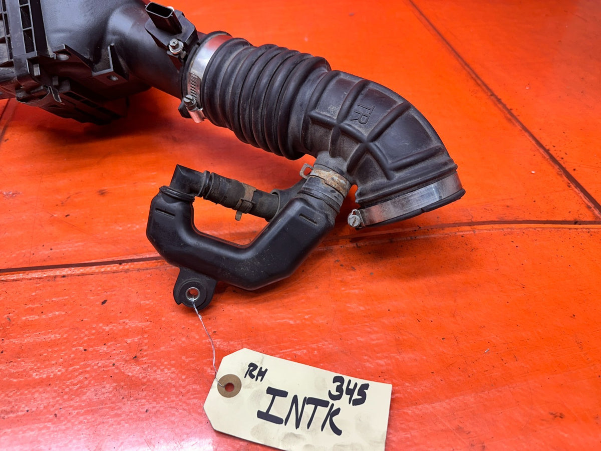 14-15 INFINITI Q50 3.7L AWD VQ37VHR PASSENGER RIGHT AIR INTAKE BOX TUBE HOSE OEM4