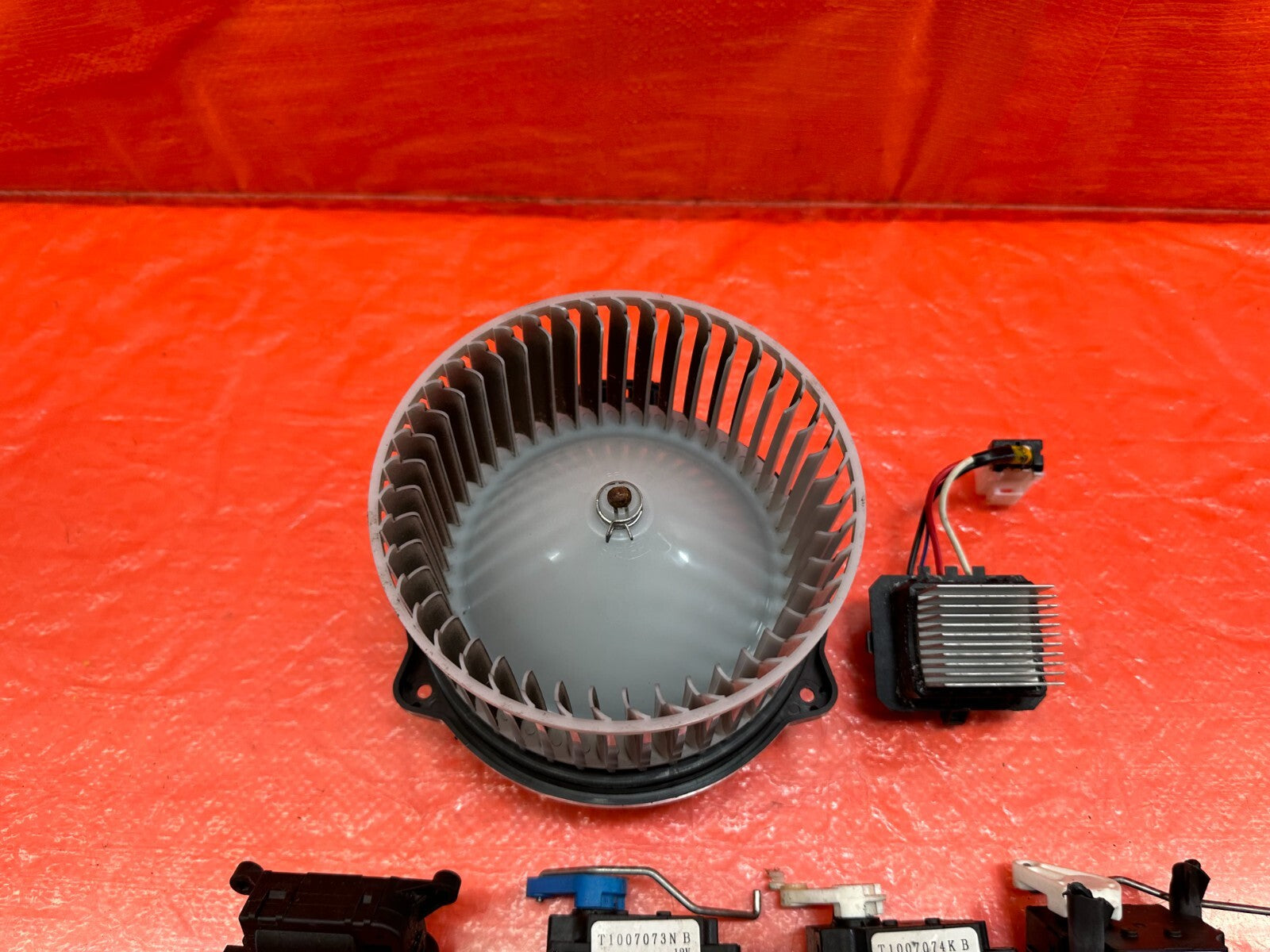 15 20 SUBARU WRX & STI HVAC AIR CONDITIONING AC BLOWER MOTOR & RESISTOR OEM #1828