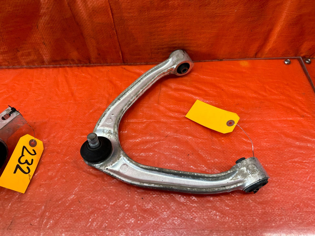 08 15 INFINITI G37 COUPE S   LEFT FRONT SPINDLE W/ CONTROL ARMS & SHOCK OEM #2327