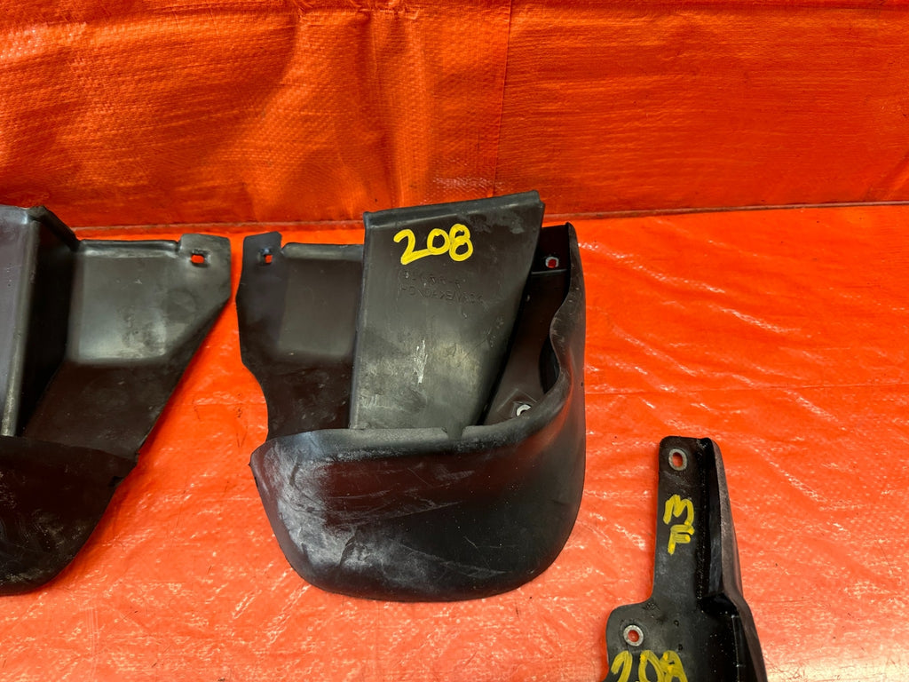 96 98 HONDA CIVIC 2D COUPE FACTORY MUD FLAPS SPLASH GUARDS FRONT & REAR OEM #2087