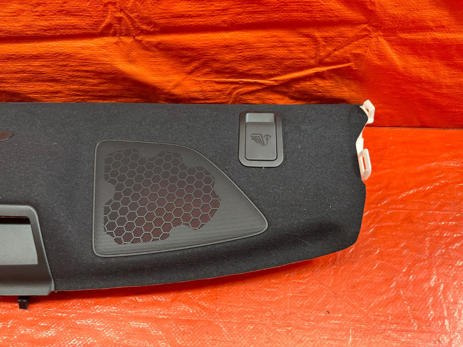 17 20 INFINITI Q60   REAR UPPER TRUNK TRIM / SPEAKER COVER   OEM FACTORY #2006