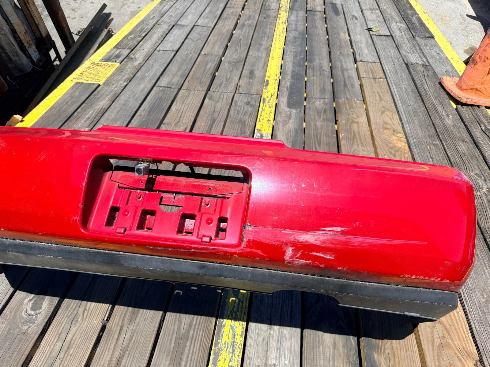 97 01 HONDA PRELUDE 2.2L REAR BUMPER COVER FASCIA ASSEMBLY FACTORY OEM #3369