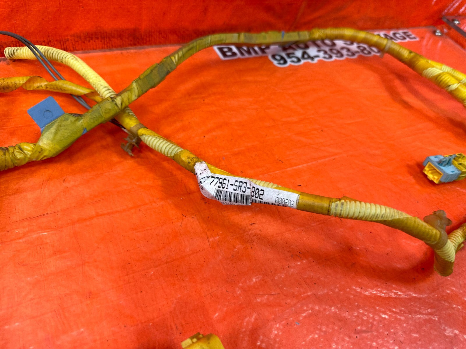 92 95 HONDA CIVIC   2D COUPE   77961 SR3 L80 HARNESS   OEM FACTORY OE #2576