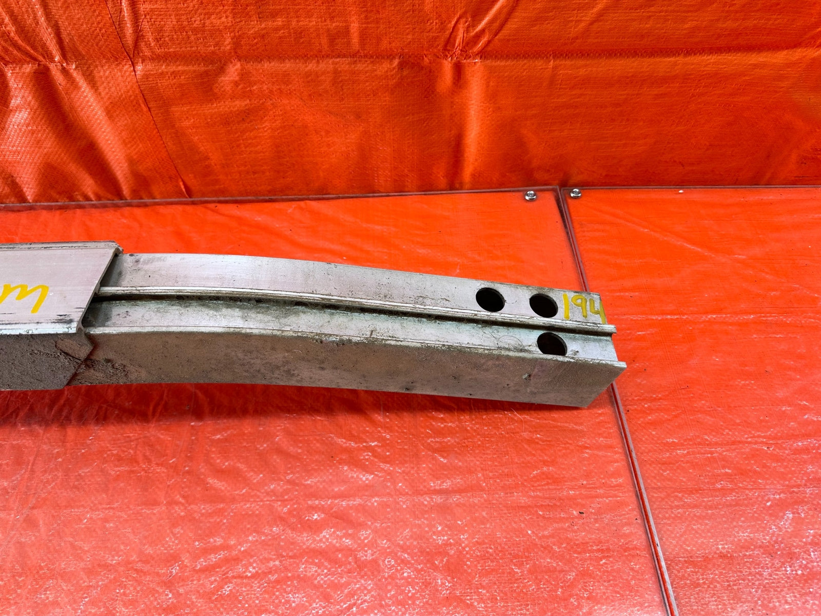 07 11 HONDA CIVIC   2D COUPE   REAR CRASH BEAM REINFORCEMENT RE BAR   OEM OE 1942