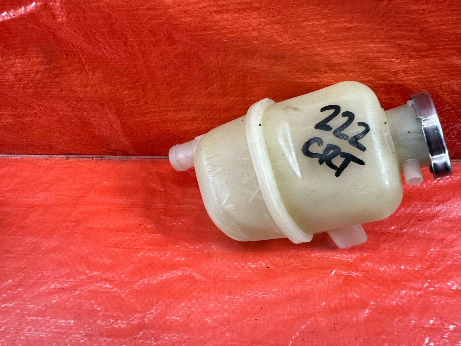 16 20 INFINITI Q50   3.0L   COOLANT RECOVERY TANK BOTTLE RESERVOIR   OEM #2226