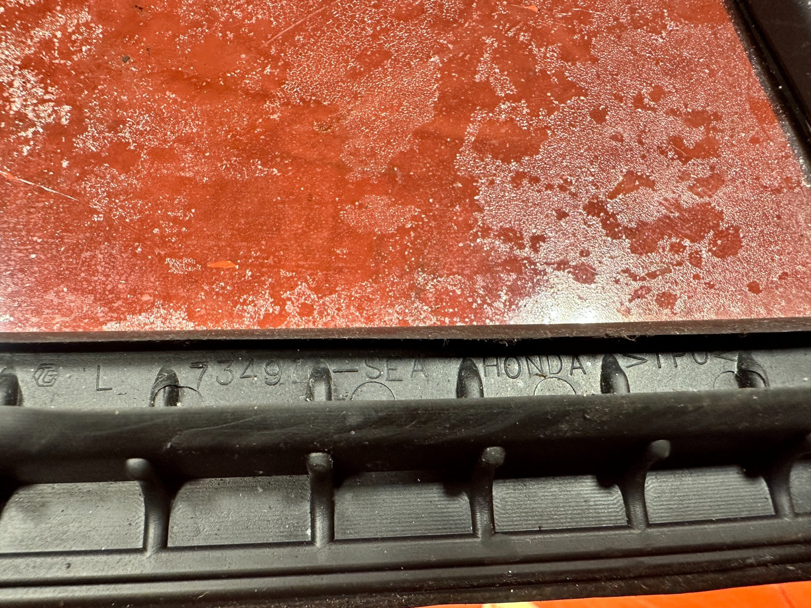 04 08 ACURA TSX LEFT DRIVER REAR DOOR QUARTER VENT GLASS OEM #3307