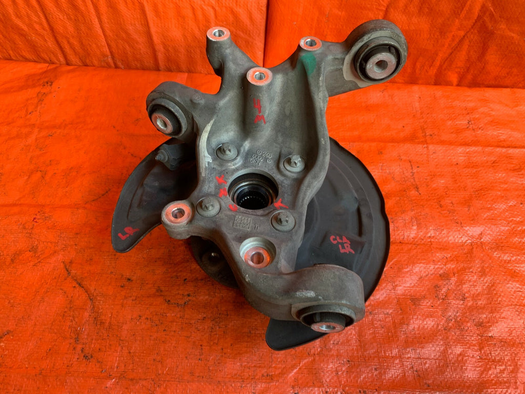 OEM 2015 MERCEDES CLA 250 4MATIC   DRIVER LEFT REAR SPINDLE KNUCKLE HUB5