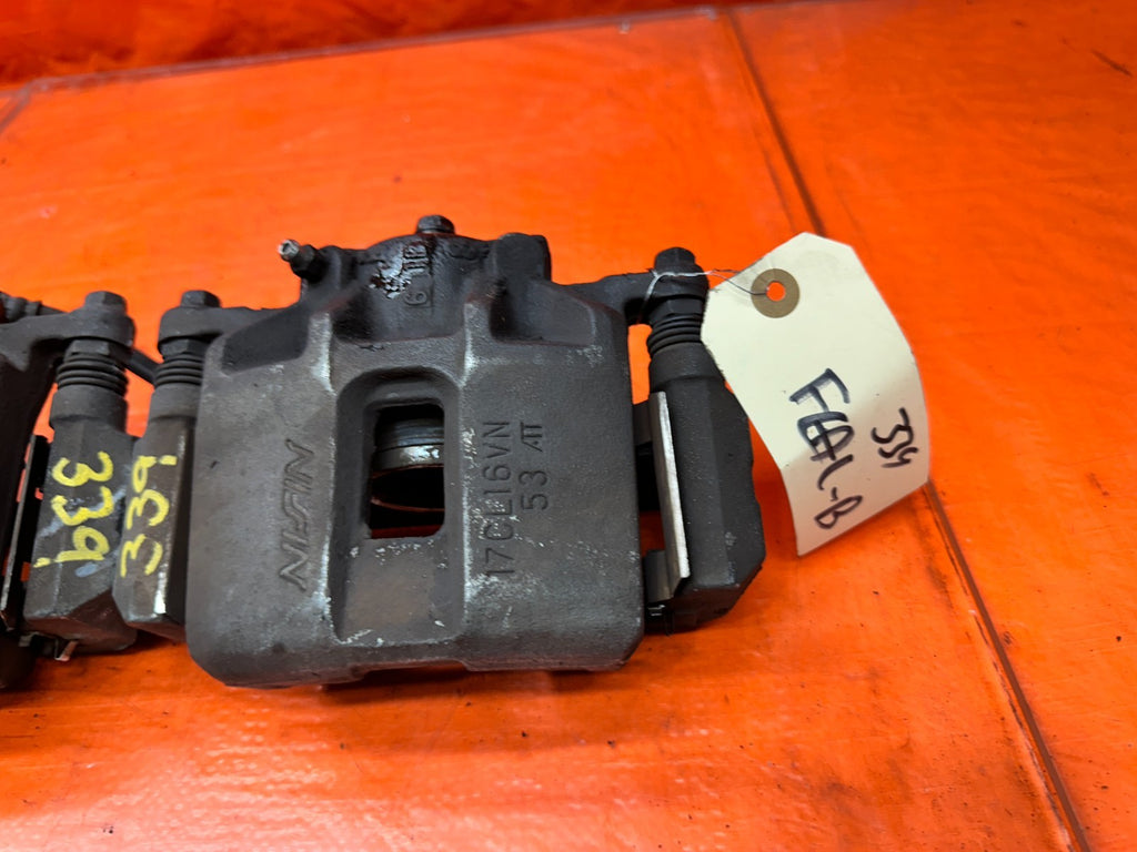 04-05 ACURA TSX 2.4L FRONT BRAKE CALIPERS PAIR LEFT DRIVER RIGHT PASS OEM #3396