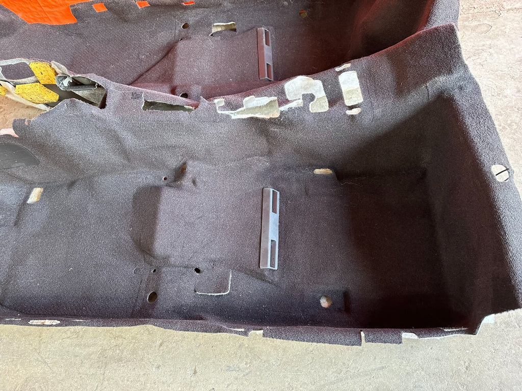09 15 INFINITI G37 CONVERTIBLE   INTERIOR FLOOR CARPET RUG MAT   BLACK   OEM 2323