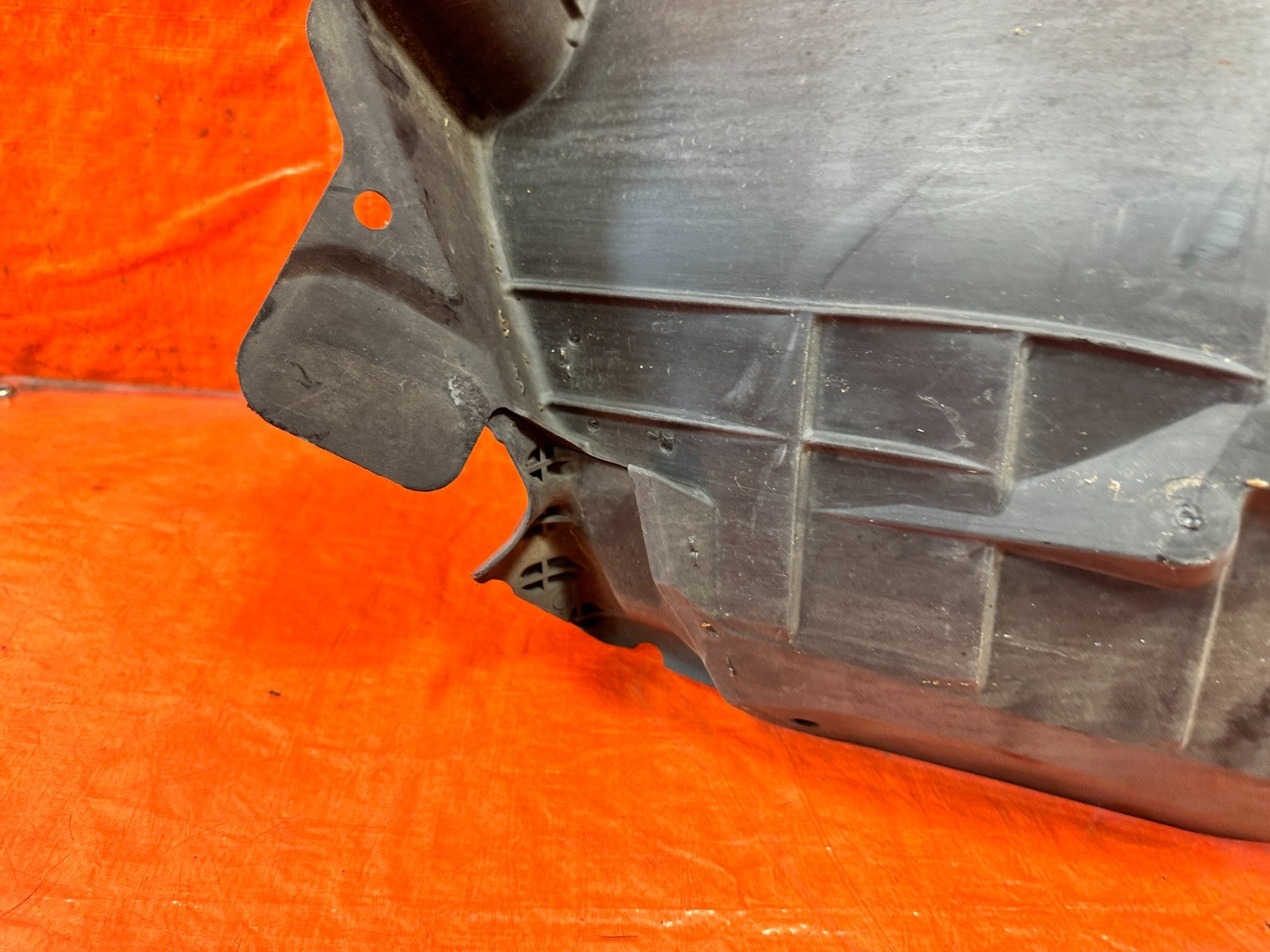 08 15 INFINITI G37 Q60 RIGHT PASS FRONT FENDER LINER SPLASH SHIELD REAR HALF 3297