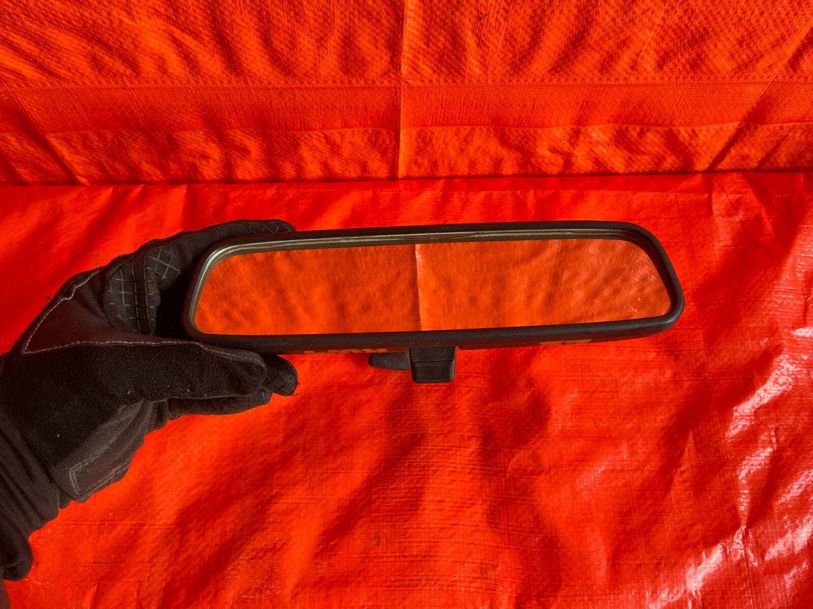 02 03 HONDA CIVIC SI EP3 HATCHBACK   REAR VIEW MIRROR   OEM OE FACTORY #680