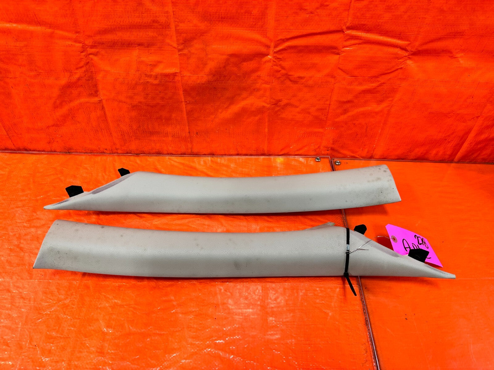 09 15 INFINITI G37 CONVERTIBLE   LEFT & RIGHT A PILLARS   OEM FACTORY #2780