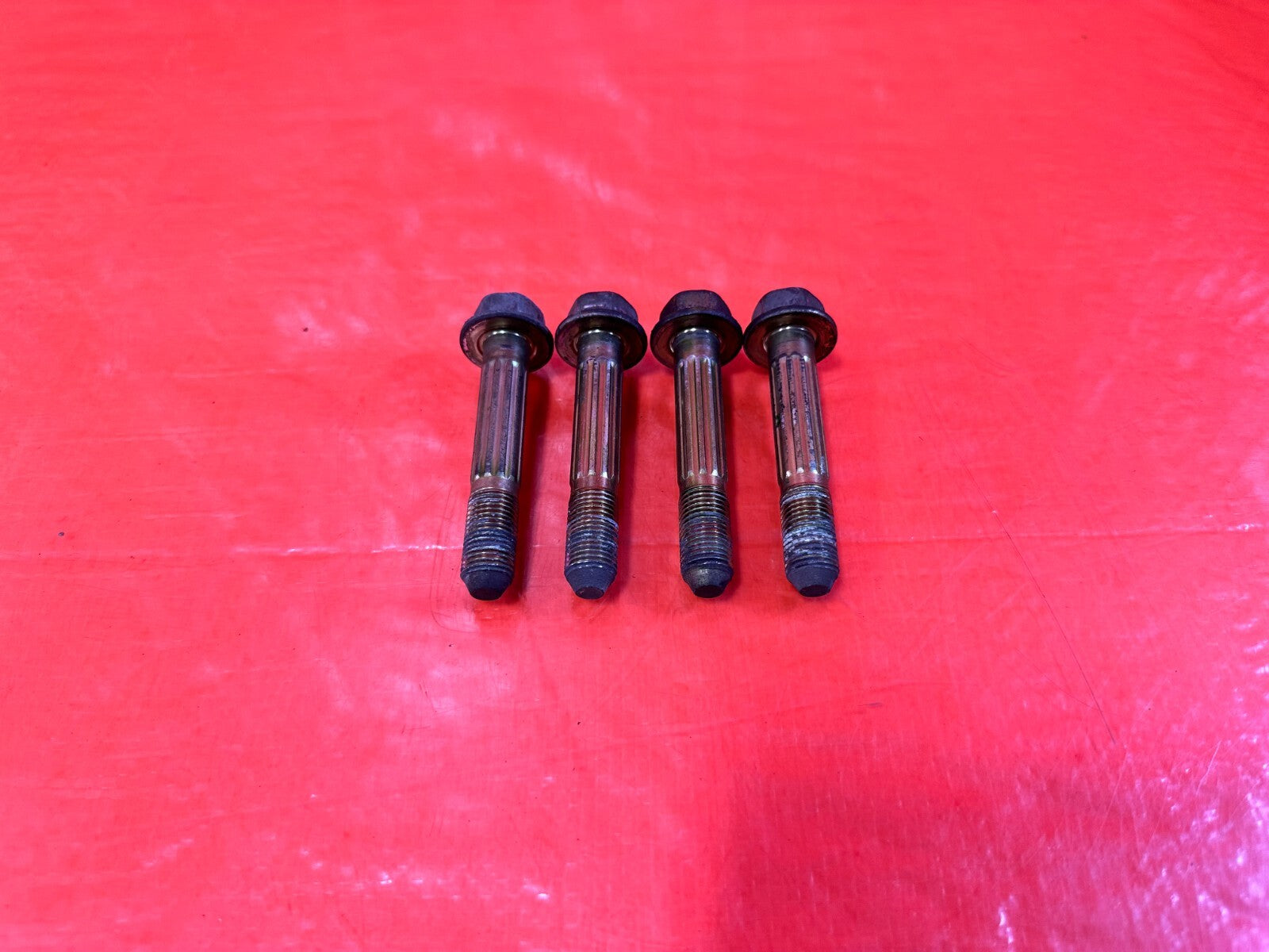 00 09 HONDA S2000   LEFT & RIGHT REAR   UPPER CONTROL ARM BOLTS HARDWARE OEM 2901