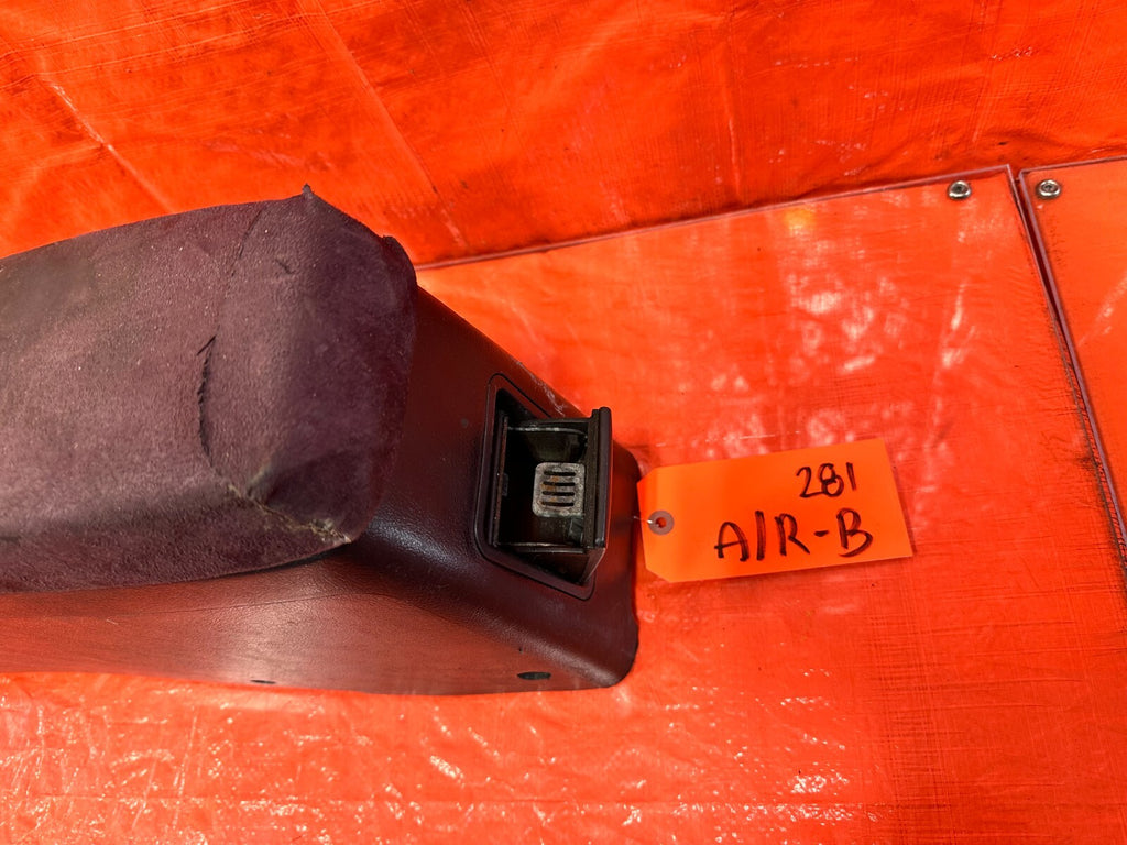 94   01 ACURA INTEGRA   CENTER CONSOLE ARM REST   GRAY LEATHER OEM FACTORY 2815