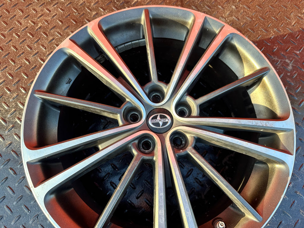 13 16 SCION FRS   15 SPOKE WHEEL RIM 17x7 5x100 +48   OEM FACTORY #293 26