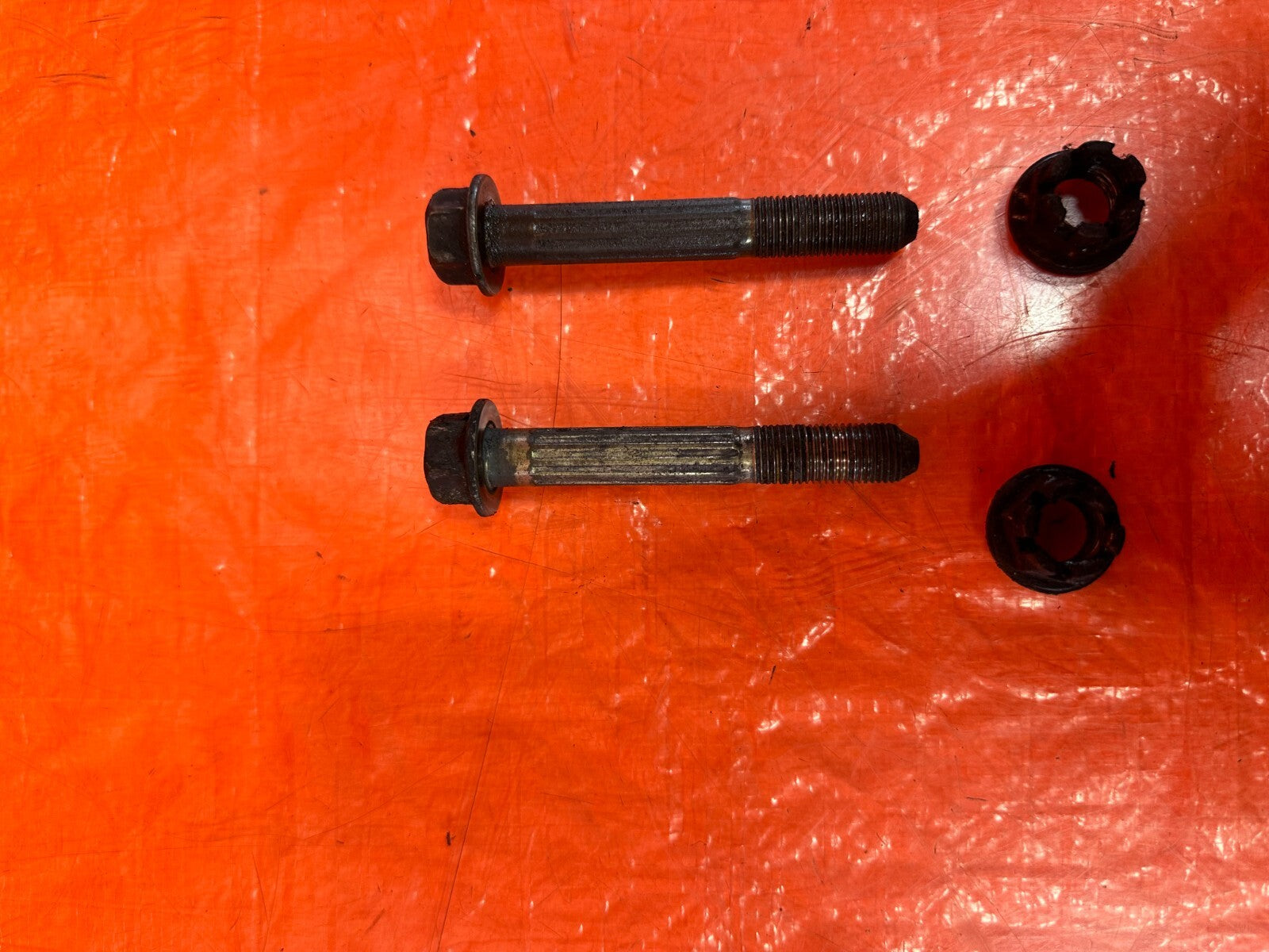 97 01 HONDA PRELUDE   FRONT LOWER CONTROL ARM BOLTS HARDWARE   OEM #2597
